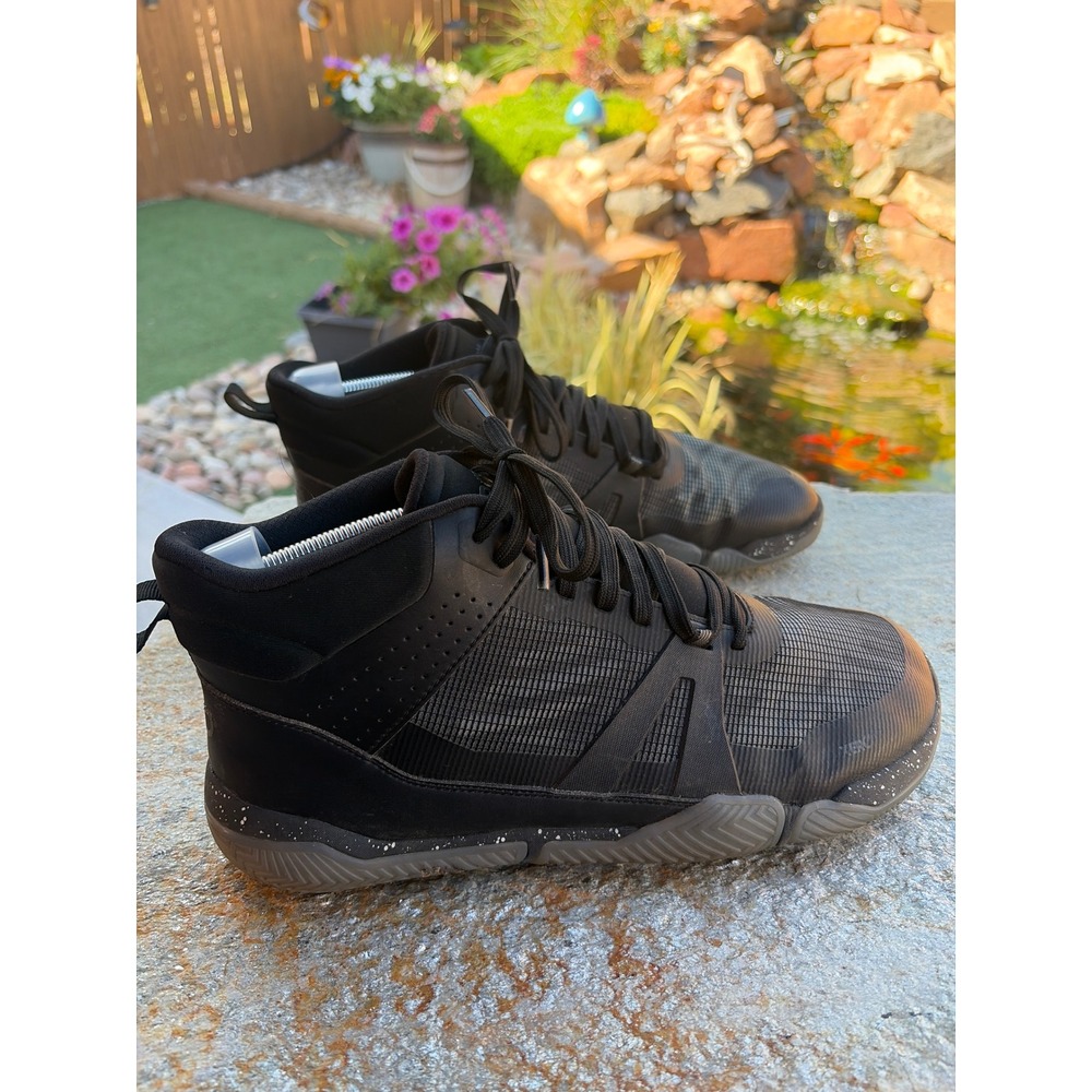 Xero Shoes X1 Mid Mens 12.5 Black Barefoot Minimalist Training Sneakers RR08-12